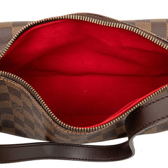 ルイ ヴィトン ダミエ ラヴェッロGM ワンショルダーバッグ N60006 ブラウン PVC レザー レディース LOUIS VUITTON 【中古】