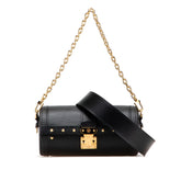 ルイ ヴィトン エピ パピヨン トランク ハンドバッグ ショルダーバッグ 2WAY M58655 ノワール ブラック レザー レディース LOUIS VUITTON 【中古】