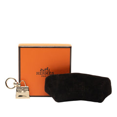 エルメス ミニケリー ツイリー用 リング バッグモチーフ チャーム シャンパンゴールド メッキ レディース HERMES 【中古】