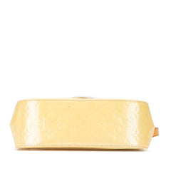 ルイ ヴィトン モノグラム ヴェルニ ベルフラワーPM ショルダーバッグ M91731 ジョーヌパッション イエロー パテントレザー レディース LOUIS VUITTON 【中古】