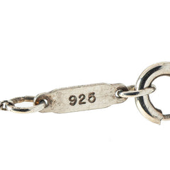 ティファニー リボン モチーフ ペンダントネックレス SV925 シルバー レディース TIFFANY&Co. 【中古】