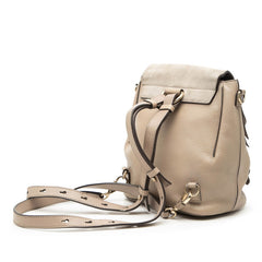 クロエ フェイ リュック バックパック グレー レザー スウェード レディース Chloe 【中古】
