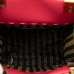 フェンディ サンシャイン ショッパー スモール ショルダーバッグ ハンドバッグ 2WAY 8BS051 ピンク PVC レザー レディース FENDI 【中古】
