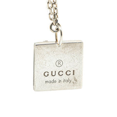 グッチ クロス ネックレス SV925 シルバー レディース GUCCI 【中古】