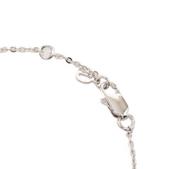 ディオール ボタンモチーフ チェーン ブレスレット シルバー メタル レディース Dior 【中古】