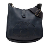 エルメス エヴリン3 トロワ GM 斜め掛け ショルダーバッグ ネイビー系 トリヨンクレマンス レディース HERMES 【中古】