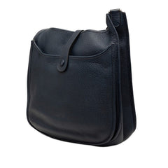 エルメス エヴリン3 トロワ GM 斜め掛け ショルダーバッグ ネイビー系 トリヨンクレマンス レディース HERMES 【中古】