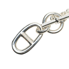 エルメス シェーヌダンクル アミュレット ペンダントネックレス SV925 シルバー レディース HERMES 【中古】