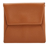 エルメス バスティア コインケース 小銭入れ ブラウン ヴォーエプソン レディース HERMES 【中古】