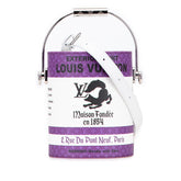 ルイ ヴィトン モノグラム ペイント カン ハンドバッグ ショルダーバッグ 2WAY M81591 ホワイト パープル PVC レザー レディース LOUIS VUITTON 【中古】