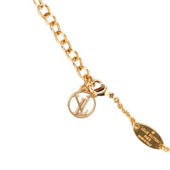 ルイ ヴィトン エセンシャルV チェーン ペンダント ネックレス M61083 ゴールド メッキ レディース LOUIS VUITTON 【中古】