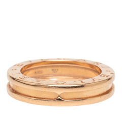 ブルガリ ビーゼロワン リング 指輪 #52 K18YG イエローゴールド Au750 レディース BVLGARI 【中古】