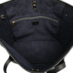 ルイ ヴィトン モノグラム アンプラント ネヴァーフルMM トートバッグ ショルダーバッグ M45685 ノワール ブラック レザー レディース LOUIS VUITTON 【中古】