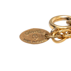 シャネル ヴィンテージ ココマーク チェーン ネックレス ゴールド メッキ レディース CHANEL 【中古】
