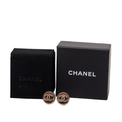 シャネル ココマーク ピアス ゴールド ピンク メッキ ラインストーン レディース CHANEL 【中古】