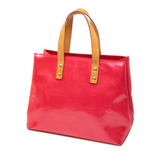 ルイ ヴィトン モノグラム ヴェルニ リードPM ハンドバッグ M91221 ピンク系 パテントレザー レディース LOUIS VUITTON 中古