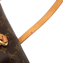 ルイ ヴィトン モノグラム トータリーMM トートバッグ ショルダーバッグ M56689 ブラウン PVC レザー レディース LOUIS VUITTON 【中古】