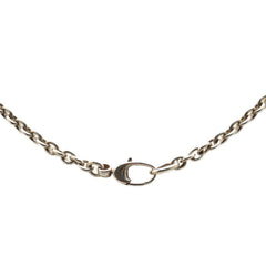 グッチ インターロッキングG チェーン ペンダントネックレス 190484 SV925 シルバー レディース GUCCI 【中古】