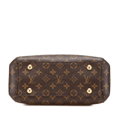 ルイ ヴィトン モノグラム モンテーニュBB ハンドバッグ ショルダーバッグ 2WAY M41055 ブラウン PVC レザー レディース LOUIS VUITTON 【中古】
