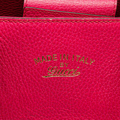 グッチ スウィング トートバッグ ショルダーバッグ 354408 ピンク レザー レディース GUCCI 【中古】