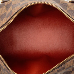 ルイ ヴィトン ダミエ エベヌ パピヨン ショルダーバッグ ハンド N51304 ブラウン PVC レザー レディース LOUIS VUITTON 【中古】