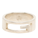 グッチ ブランデッドG リング 指輪 #23 SV925 シルバー メンズ GUCCI 【中古】