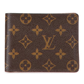 ルイ ヴィトン モノグラム ポルトフォイユ フロリン 二つ折り財布 M60026 ブラウン PVC レザー レディース LOUIS VUITTON 【中古】