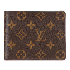 ルイ ヴィトン モノグラム ポルトフォイユ フロリン 二つ折り財布 M60026 ブラウン PVC レザー レディース LOUIS VUITTON 【中古】