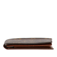 ルイ ヴィトン モノグラム ポルトフォイユ フロリン 二つ折り財布 M60026 ブラウン PVC レザー レディース LOUIS VUITTON 【中古】