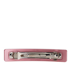 エルメス カプリス バレッタ ピンク アルミニウム レディース HERMES 【中古】