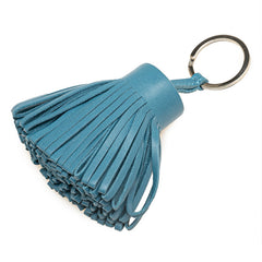 エルメス カルメン キーホルダー ブルー系 アニョーミロ メタル レディース HERMES 【中古】