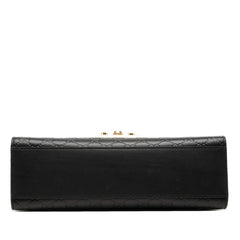 グッチ グッチシマ パドロック チェーン ショルダーバッグ 409486 ブラック レザー レディース GUCCI 中古