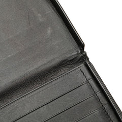 ロエベ アナグラム ヒールポーチ スモール 斜め掛け ショルダーバッグ コインケース ブラック レザー レディース LOEWE 【中古】