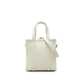 バレンシアガ バザールショッパー XXS ハンドバッグ ショルダーバッグ 2WAY 513988 ホワイト レザー レディース BALENCIAGA 中古