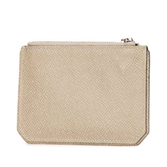ルイ ヴィトン タイガ ポシェット クレ コインケース M32604 ベージュ レザー レディース LOUIS VUITTON 中古