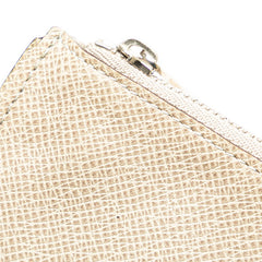 ルイ ヴィトン タイガ ポシェット クレ コインケース M32604 ベージュ レザー レディース LOUIS VUITTON 中古