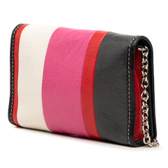 バレンシアガ バザール チェーン ショルダーバッグ ウォレット 497938 マルチカラー レザー レディース BALENCIAGA 【中古】