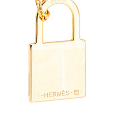 エルメス オーケリーPM カデナ モチーフ ネックレス ピンクゴールド メッキ ヴォースイフト レディース HERMES 【中古】