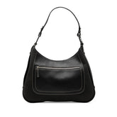 サルヴァトーレフェラガモ ハンドバッグ ワンショルダーバッグ AU-21-3374 ブラック レザー キャンバス レディース Salvatore Ferragamo 【中古】
