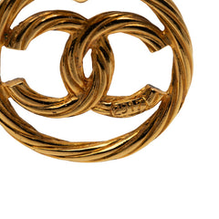 シャネル ココマーク スイング イヤリング メッキ レディース CHANEL 【中古】