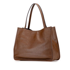 グッチ ホースビット トートバッグ ショルダーバッグ 623694 ブラウン レザー レディース GUCCI 【中古】