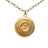 シャネル ココマーク チェーン ペンダント ネックレス ゴールド メッキ レディース CHANEL 【中古】