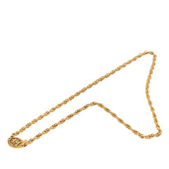 シャネル ココマーク ロングネックレス ゴールド メッキ レディース CHANEL 【中古】
