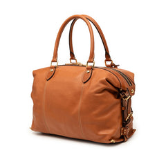 ルイ ヴィトン サック ルイ VIP顧客限定 ハンドバッグ ボストンバッグ ブラウン レザー レディース LOUIS VUITTON 【中古】