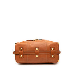 ルイ ヴィトン サック ルイ VIP顧客限定 ハンドバッグ ボストンバッグ ブラウン レザー レディース LOUIS VUITTON 【中古】