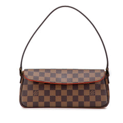 ルイ ヴィトン ダミエ レコレータ ワンショルダーバッグ ハンドバッグ N51299 ブラウン PVC レザー レディース LOUIS VUITTON 【中古】