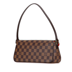 ルイ ヴィトン ダミエ レコレータ ワンショルダーバッグ ハンドバッグ N51299 ブラウン PVC レザー レディース LOUIS VUITTON 【中古】