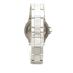 ブルガリ ディアゴノ スポーツ 腕時計 LCV29S クオーツ ブラック文字盤 ステンレススチール レディース BVLGARI 【中古】