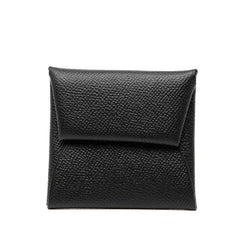 エルメス バスティア コインケース 小銭入れ ブラック ヴォーエプソン レディース HERMES 【中古】