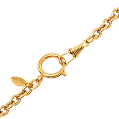 シャネル ヴィンテージ チェーン ロング ネックレス ゴールド メッキ レディース CHANEL 【中古】